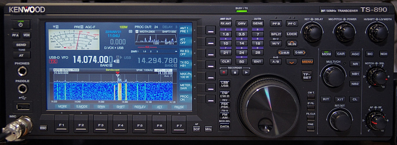 Kurzwellen-Transceiver TS-890S